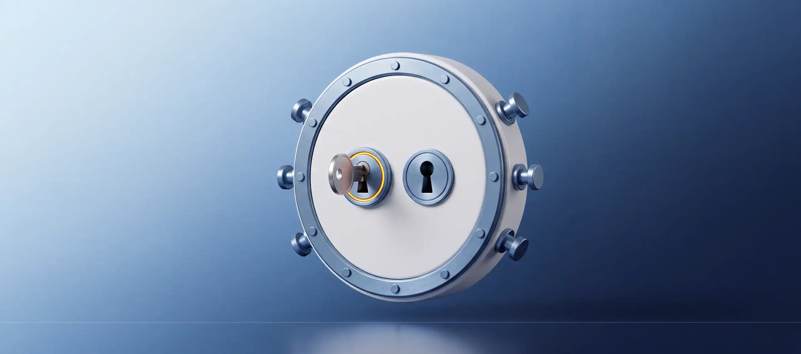 Vault door illustration representing the Microsoft shared responsibility model for SaaS data ownership